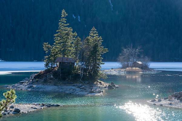 Eibsee in Garmisch-Partenkirchen