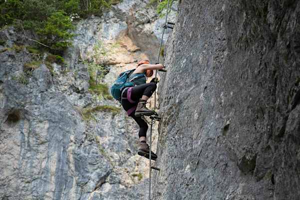 Bergwelten Mein erster Klettersteig