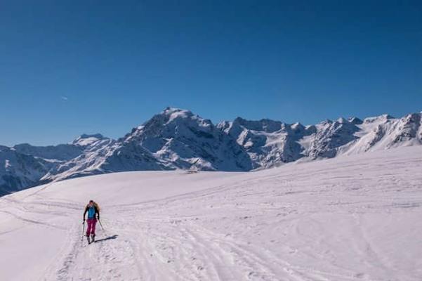 Das letzte Flachstück unter dem Gipfel