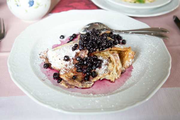 Lechweg Heidelbeerpalatschinke