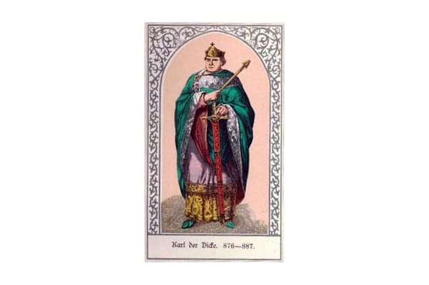 Karolinger-Kaiser Karl der Dicke (839-888)