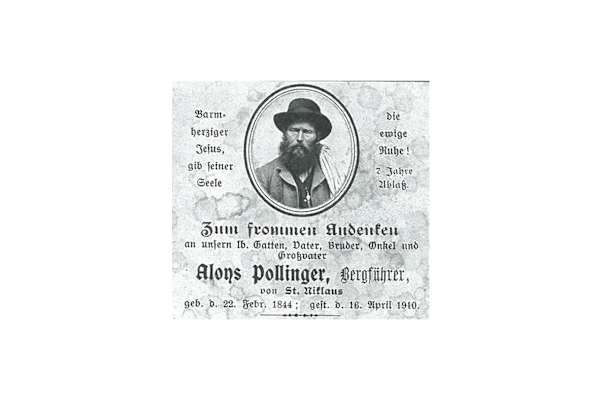 Todesanzeige von Alois Pollinger