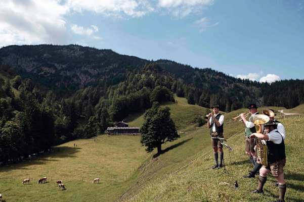 Bergsteigerdorf Kreuth Bayern