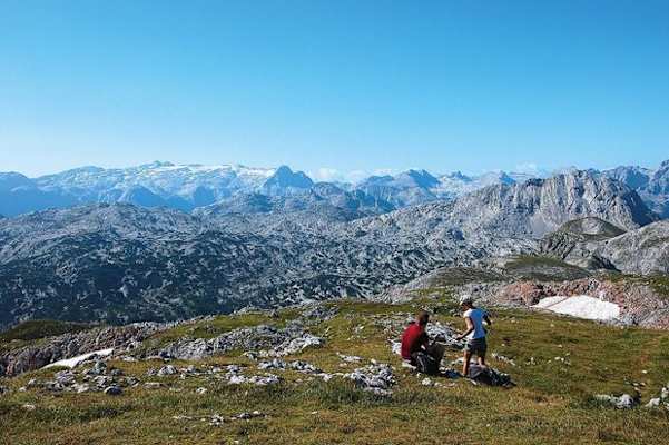Am Gipfel des Schneibsteins