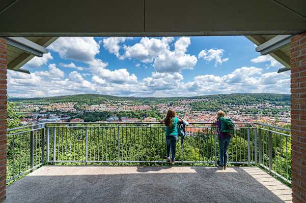 Ausblick auf Meiningen