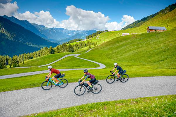 Mit leichtem Gepäck vom Bregenzerwald ins Allgäu und zurück