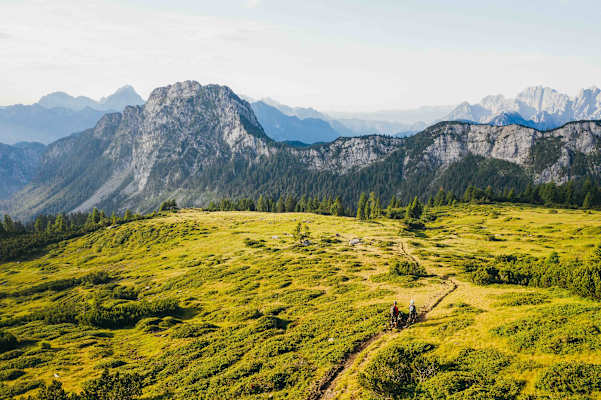 Mit dem Mountainbike das Beste dies- und jenseits der Grenze erleben.