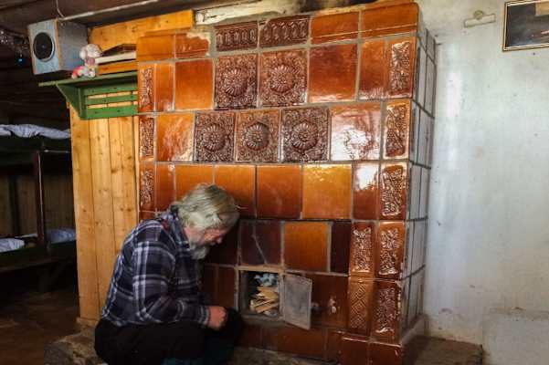 Cabana Bărcaciu: Hüttenwirt Petru Ioan