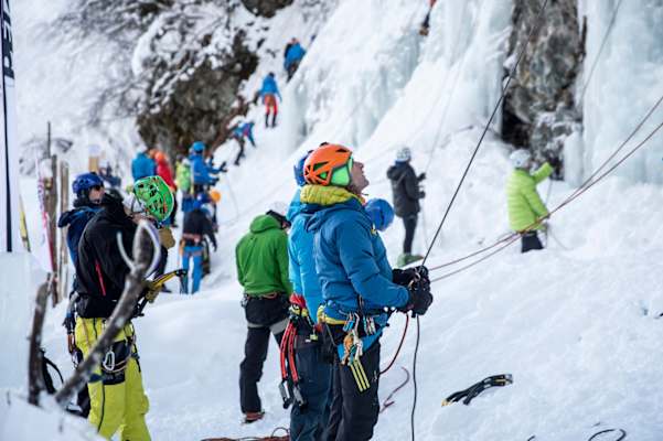 Eiskletterfestival im Eispark Osttirol