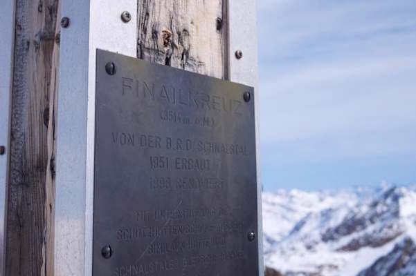 Gipfel: Fineil(oder eben Finail-)spitze