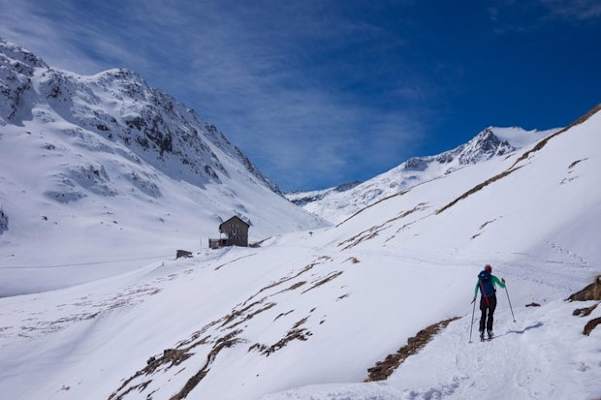 Die letzten Meter zur Martin-Busch-Hütte