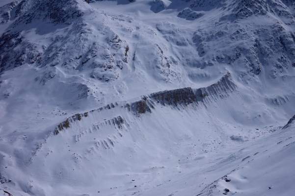 Wilde Gletschermoräne