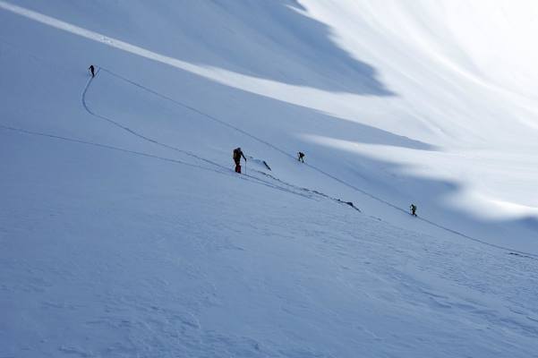 Touren gibt es im Stubaital genug – hier im Aufstieg zum Hohen Burgstall