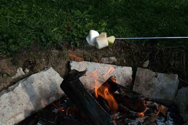 Marshmallows mit Obst