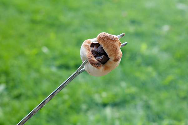 Marshmallows Lagerfeuer