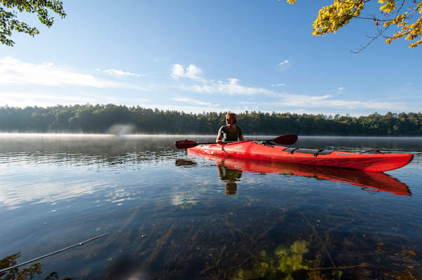 Paddeltour im Naturpark Uckermärkische Seen