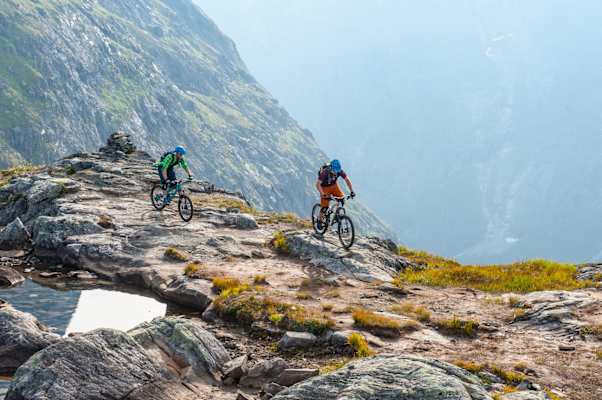 Mountainbiken in Norwegen