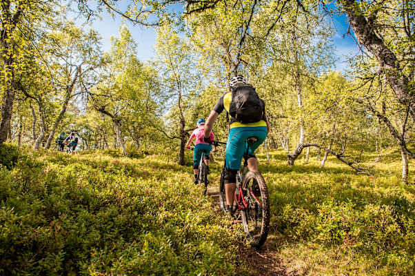 Mountainbiken in Norwegen