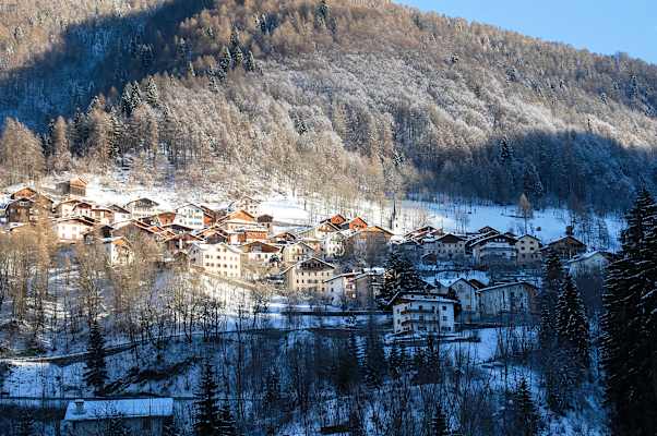 Das Örtchen Fornesighe - von hier stammen viele „Gelatieri“