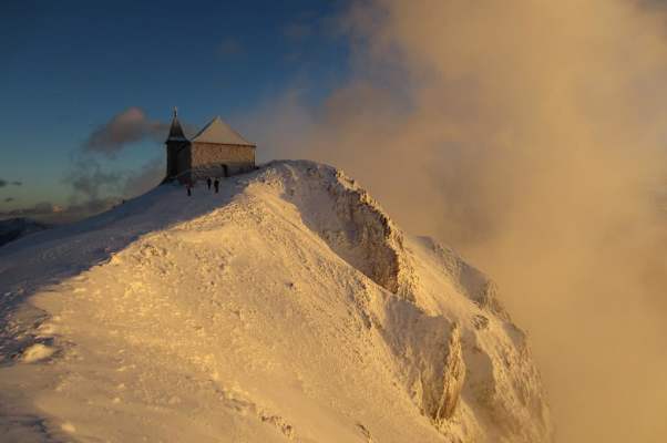 Auf dem Gipfel des Dobratsch