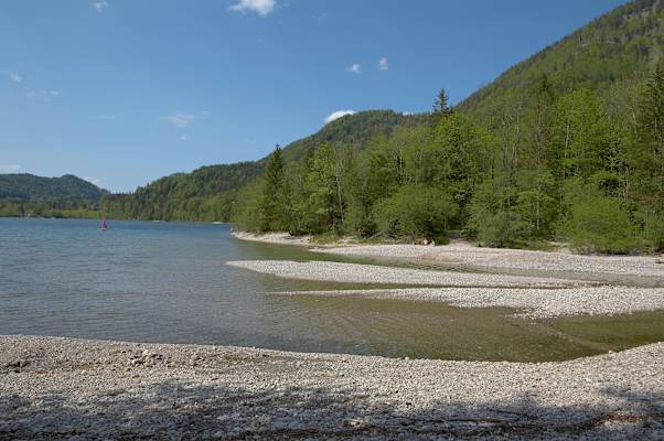 ÖBf-Naturbadeplatz „Tauglspitz" am Hintersee in Salzburg