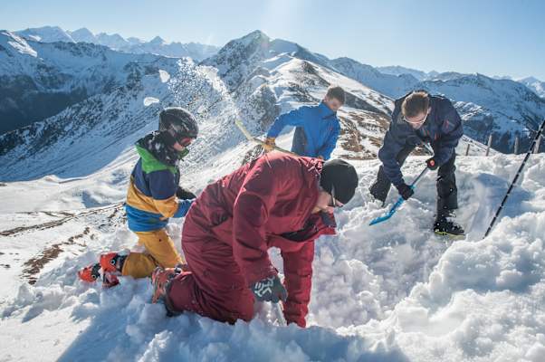 Lawinencamp Safety Days Spielberghaus