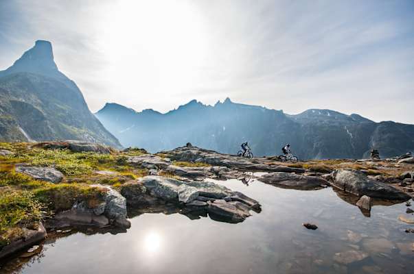 Mountainbiken in Norwegen