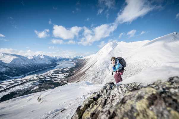 Skitouren im Romsdalen, Norwegen