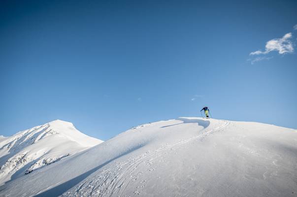 Skitouren im Romsdalen, Norwegen