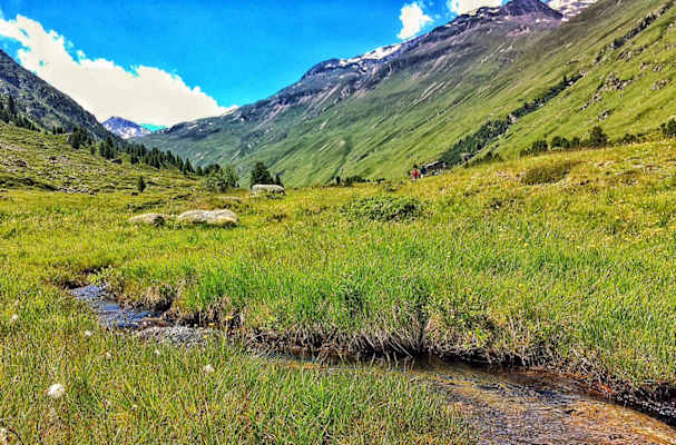 Bergsteigerdorf Vent im Ötztal