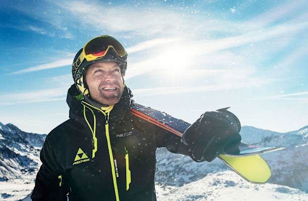 Der ehemalige Skirennläufer Hans Knauss