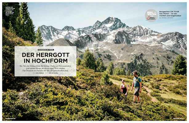 Bergwelten Magazin: Wandern im Ötztal in Tirol