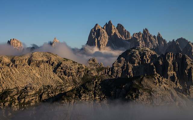 Blick von der Auronzohütte