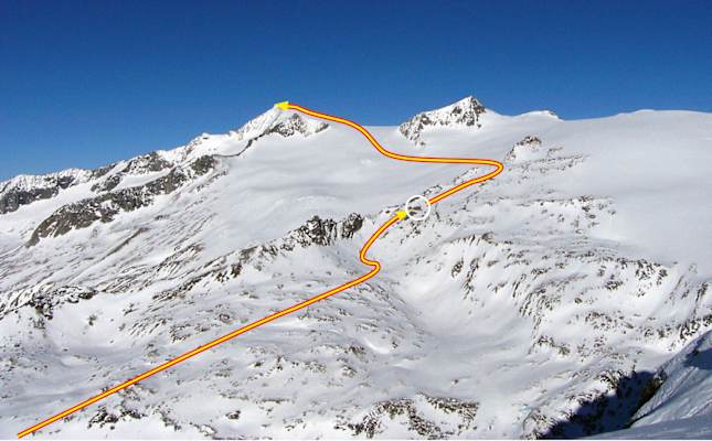 Großvenediger, 3.666 m