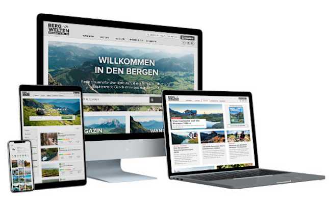 Bergwelten eine Million Unique User