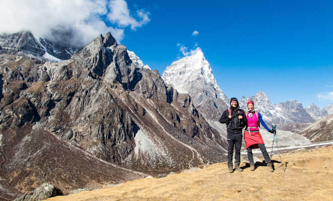 Reisegruppe in Nepal