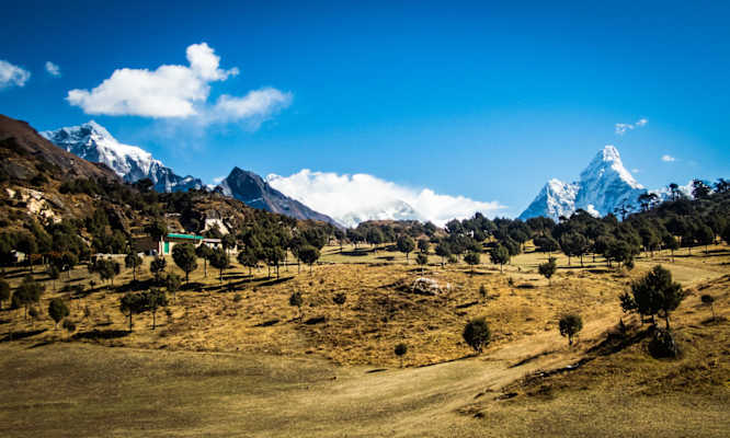 Blick auf Mount Everest