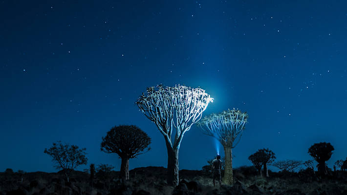 Namibias klarer Sternenhimmel
