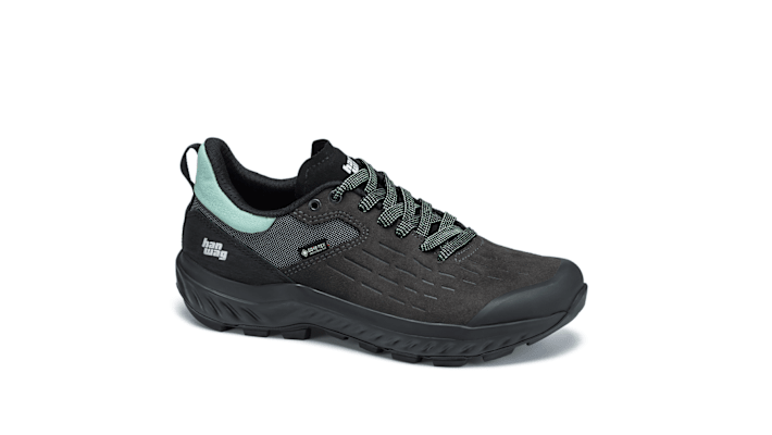 Der Kaduro Low GTX in der Farbe ashphalt black.