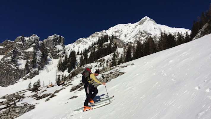 Gesäuse-Berge: Skitour auf den Scheiblingstein in den Haller Mauern