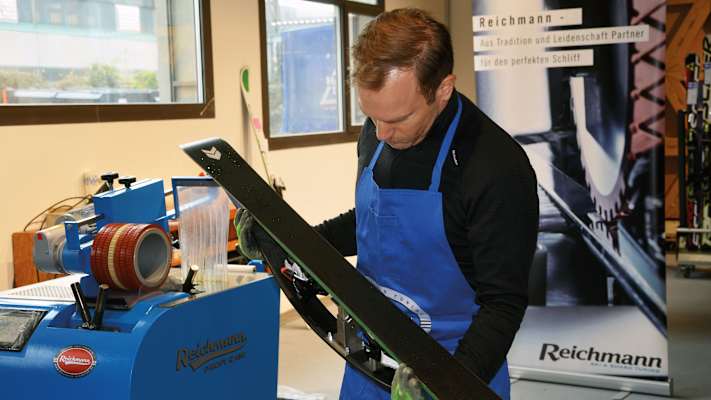 Skiservice: Endkontrolle