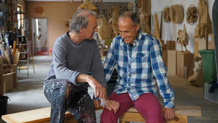 Impressionen vom Set.