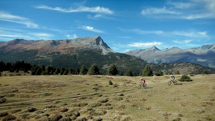 Just Be Mountainbike Bergwelten Reschensee Südtirol