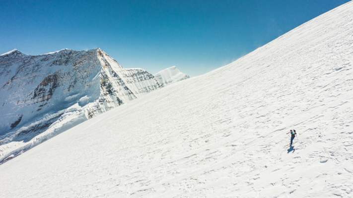 Abfahrt Benedikt Böhm Dhaulagiri VII