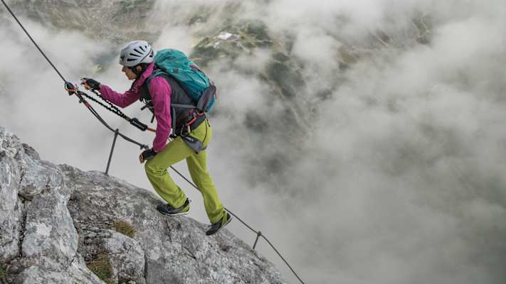 Bergsteigen mit Gerlinde Kaltenbrunner