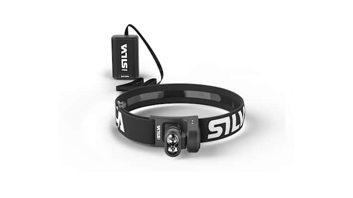 silva stirnlampe packshot vom band inklusive akku