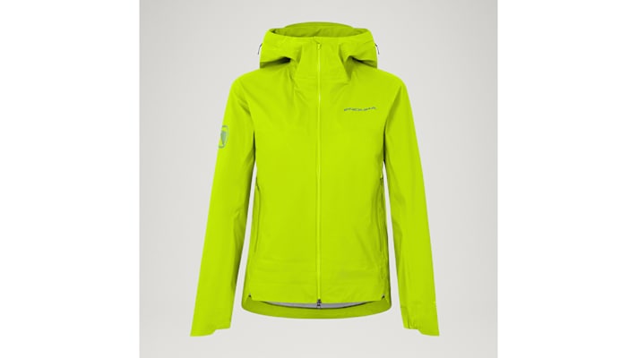 ENDURA MT500 ADV Jacke in der farbe limegreen vorderansicht