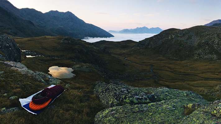 Ana's Way West: Ana Zirners Biwak in der Ortlergruppe