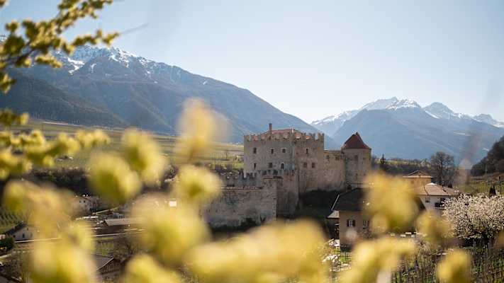 Ein Ort voller Geschichte findet man im Schloss Kastellbell.