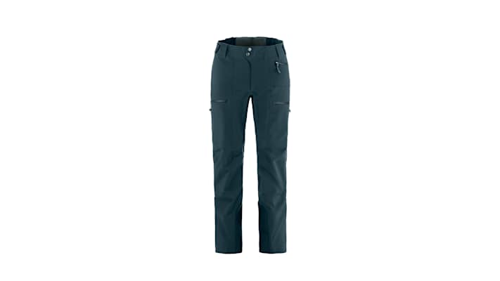 Die Bergtagen GTX Pro Trousers für Damen in der Farbe "Mountain Blue".